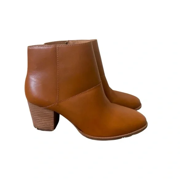 Madewell Tan leather Ankle Boots - Picture 3 of 6